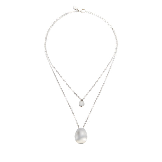 Collana Due Catene B Whisper Silver TJ3252