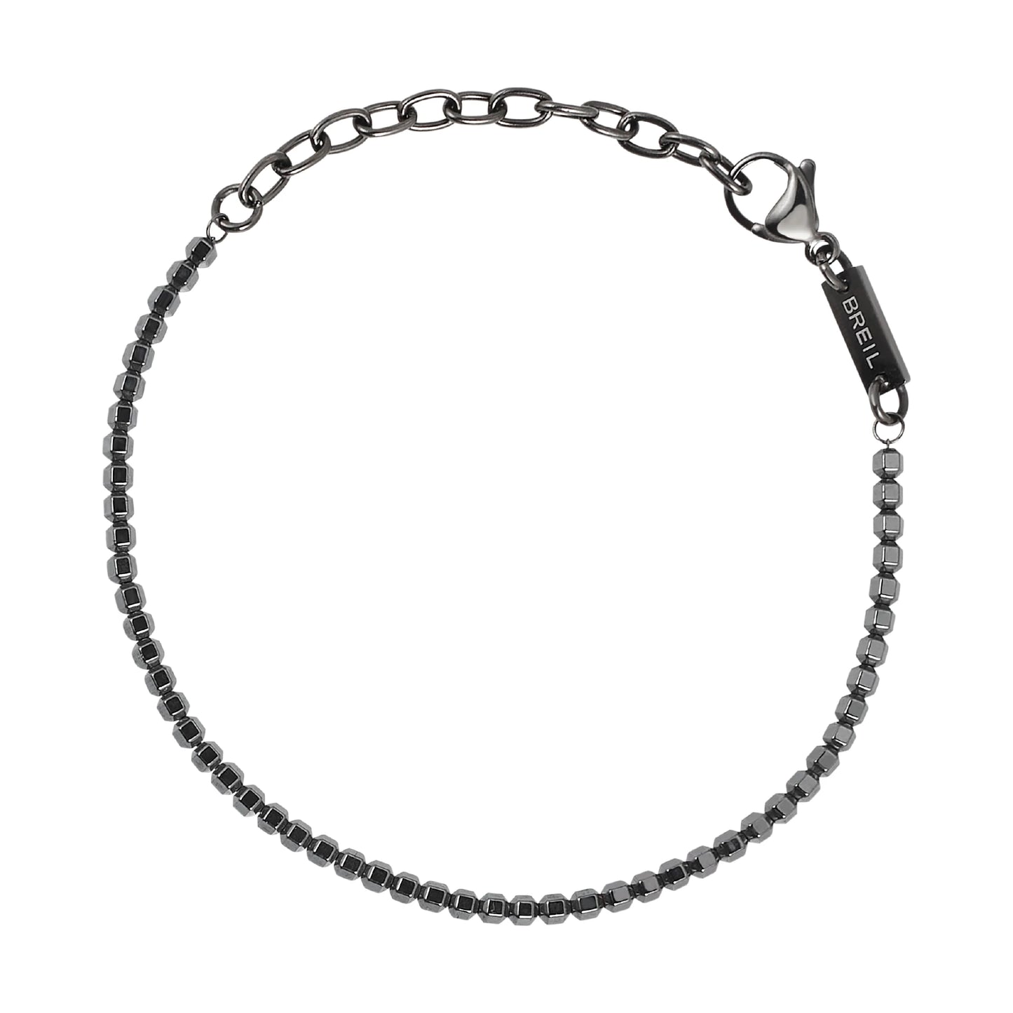 Bracciale Uomo B Rocks in Ematite TJ3354
