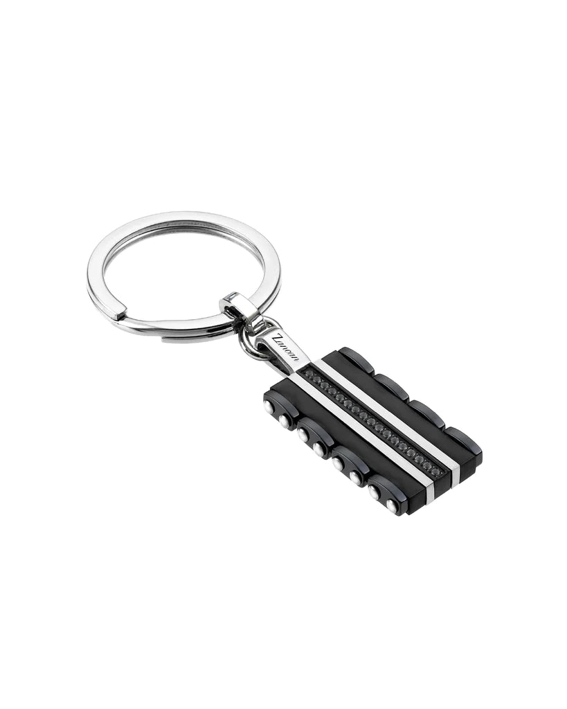 Portachiavi Uomo Rettangolare Nero UHP001