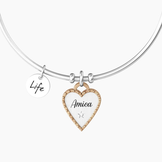 Bracciale Cuore Amica Sei Unica 732027
