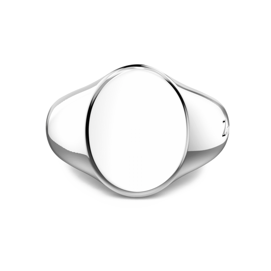 Anello Uomo Chevalier Ovale Lucido ESA070
