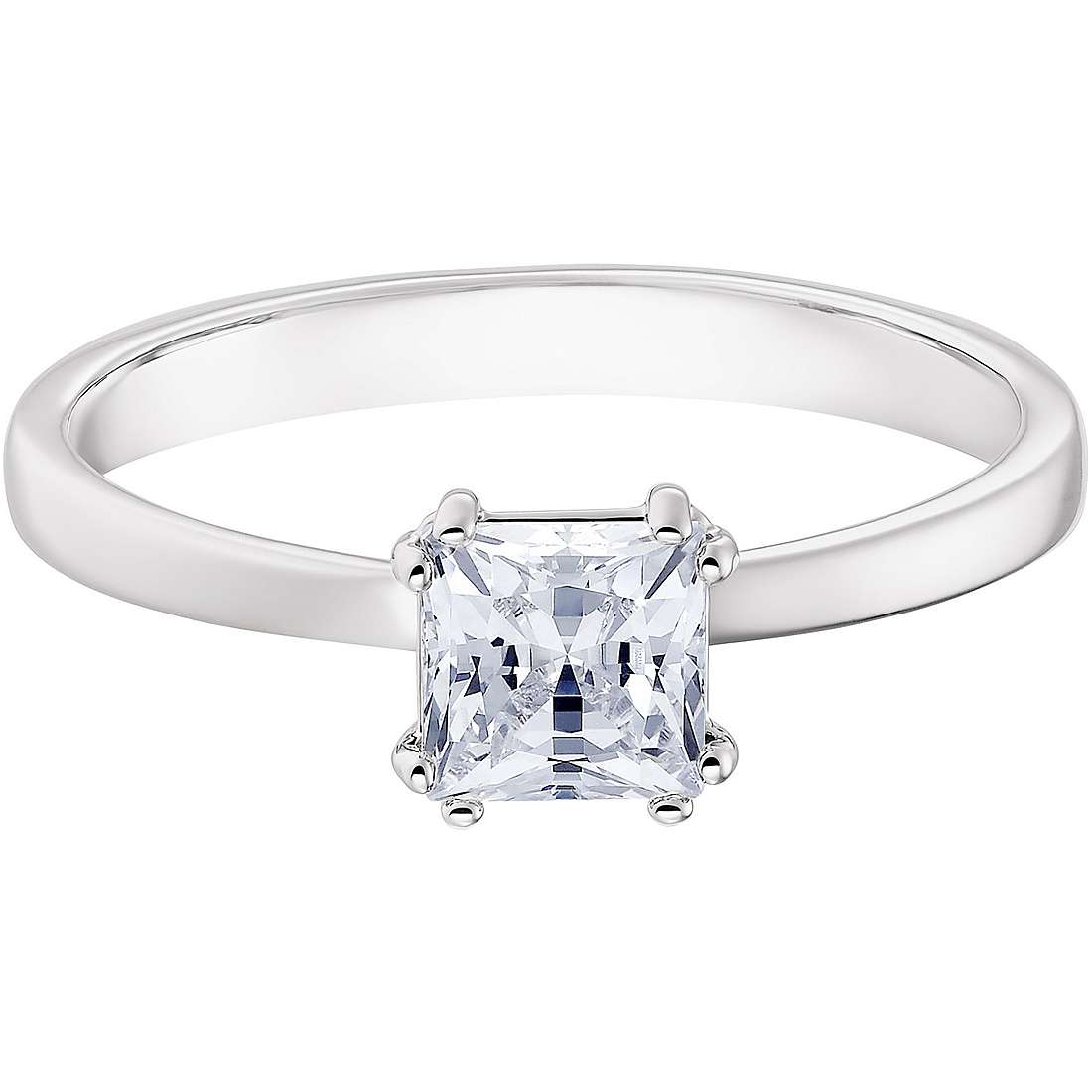 Anello Attract Taglio Squadrato Bianco 5402444