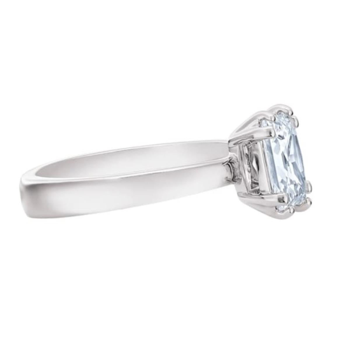 Anello Attract Taglio Squadrato Bianco 5402444