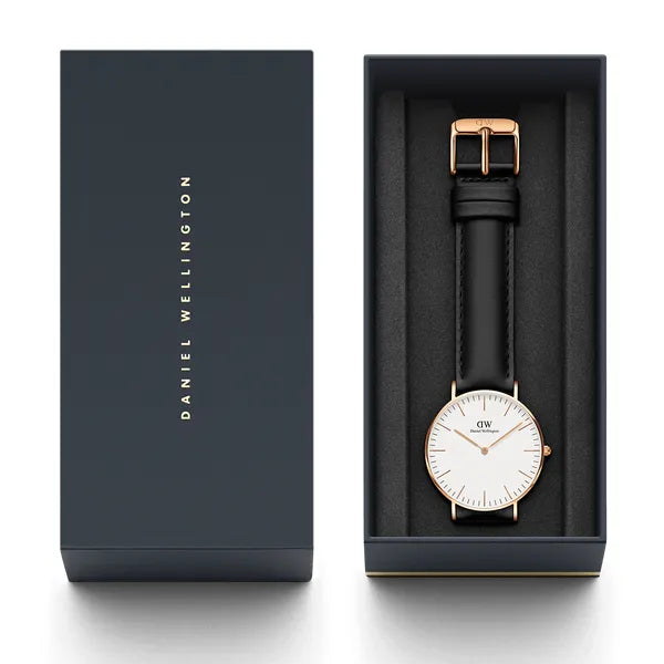 Reloj clásico Sheffield de 40 mm DW00100036