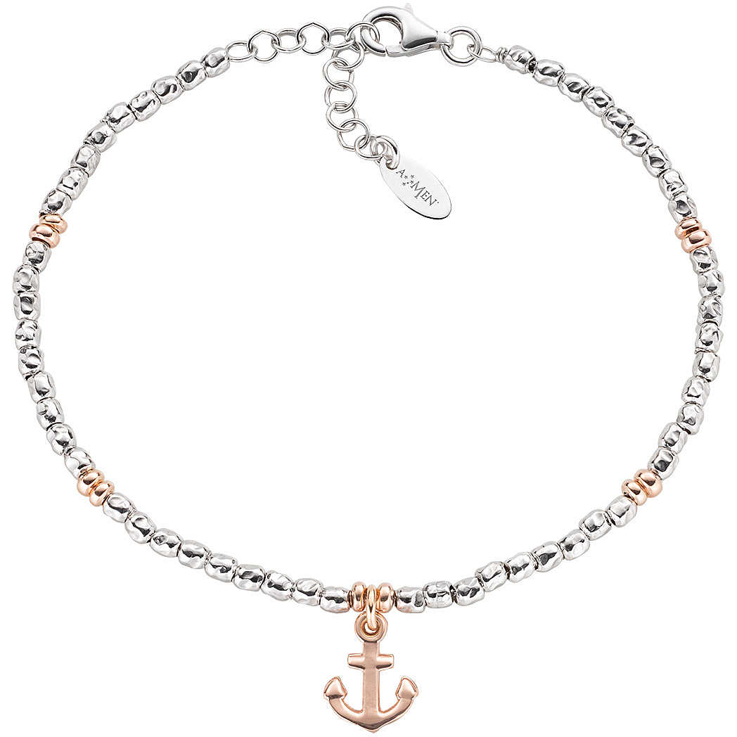 Bracciale Catena con Ancora Rosata BRDO1ANBR