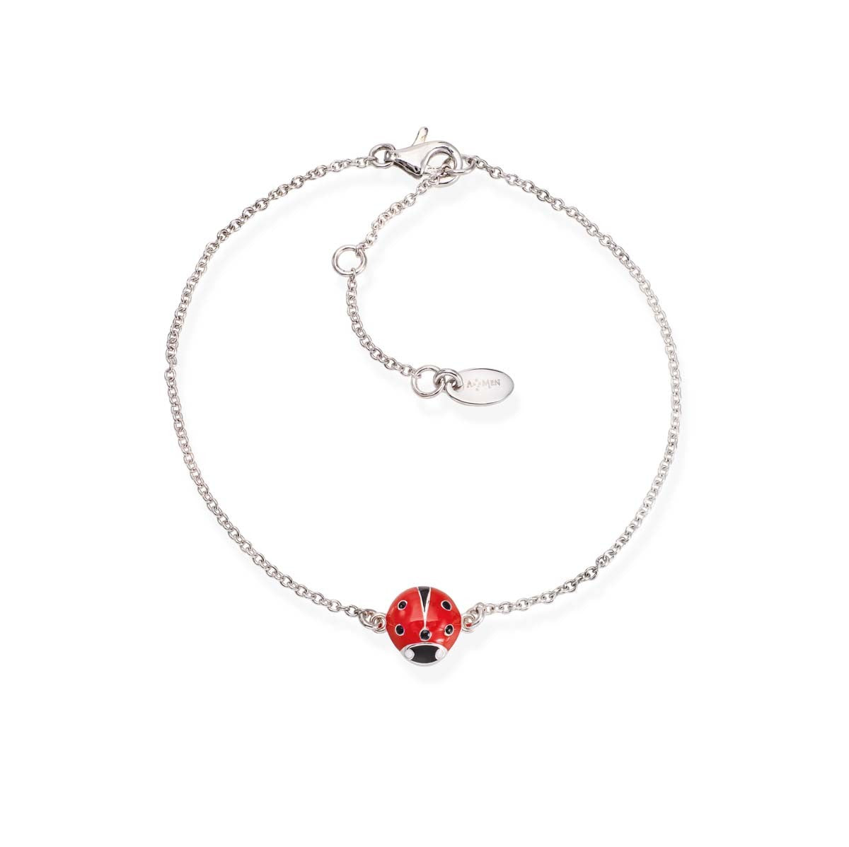 BRLABSR Pulsera Mariquita Roja