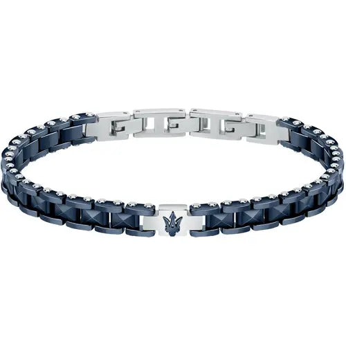 Pulsera Jewels Hombre Azul y Acero JM422ATZ14
