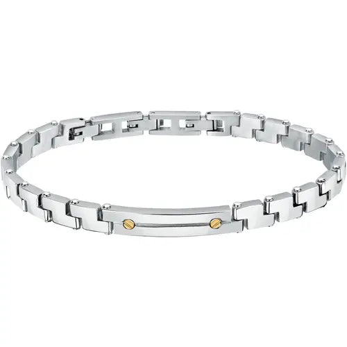 Pulsera Hombre Plata SATM19