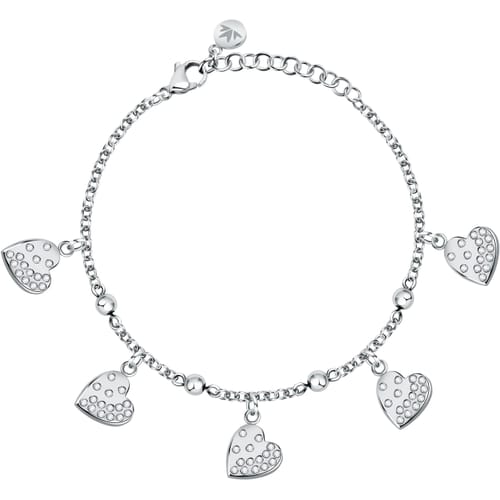 Pulsera Pasión con Colgantes de Corazón SAUN11