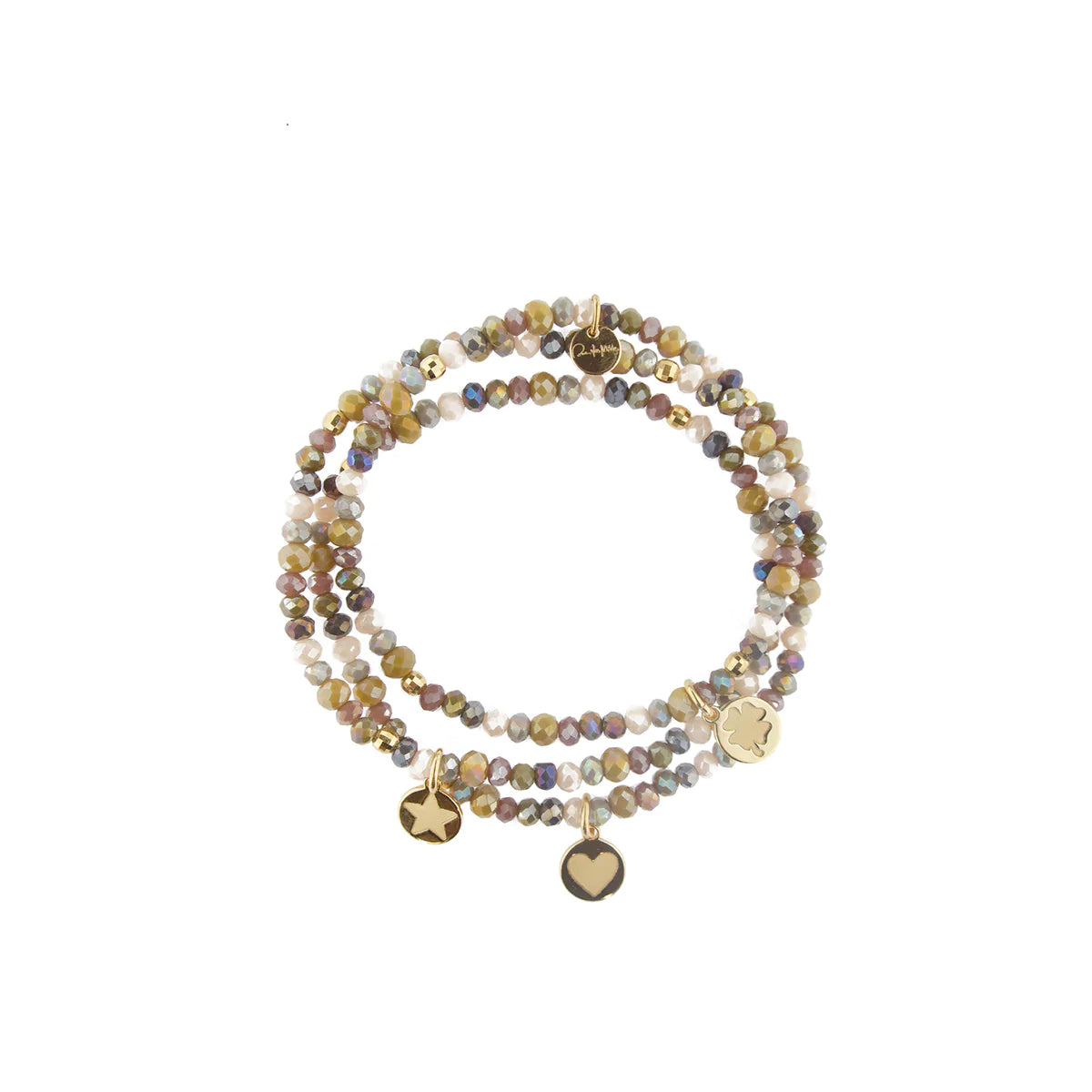 Gipsy Chic Tierra Collar Pulsera Marrón BR-GIP PCOL MULTW AU