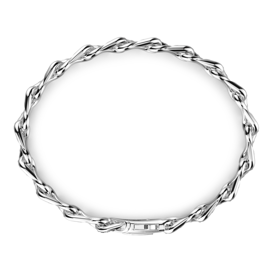 Bracciale Uomo Solo Maglia in Argento ESB222