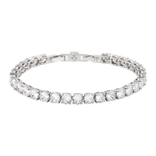 Bracciale Tennis Rodio Zirconi 5 mm BRTNBB50