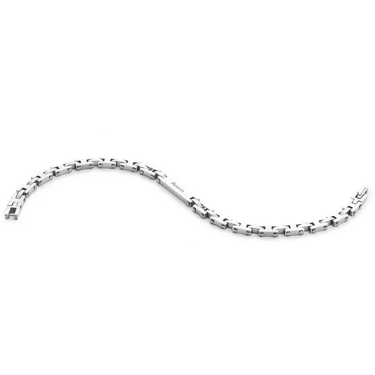 Brazalete para hombre 4US Plate en acero 4UBR3819