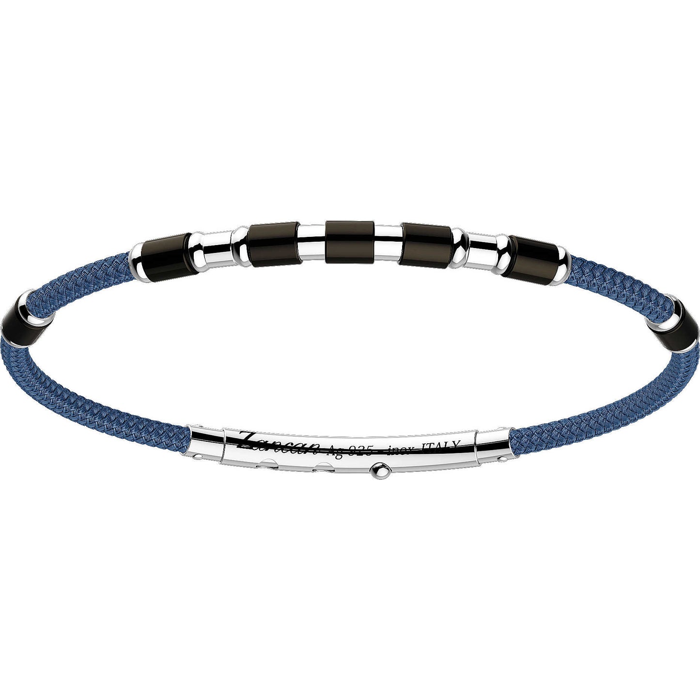 Bracciale Uomo Robikevlar Nero e Avio EXB760-AV
