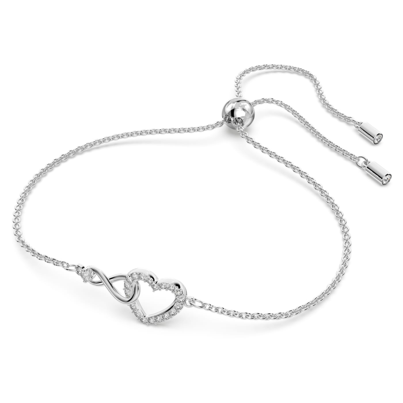 Infinity Pulsera Infinito y Corazón Blanco 5524421