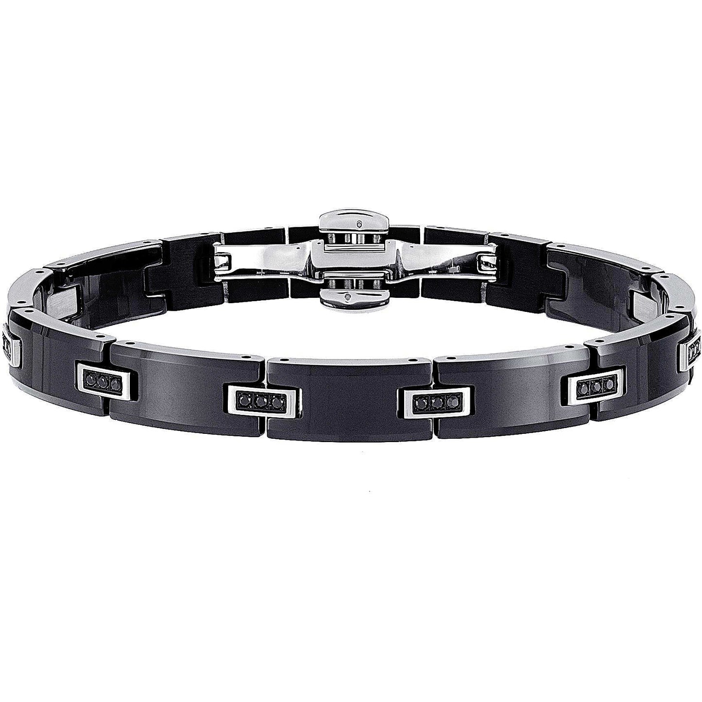 Bracciale Uomo HiTeck Nero EHB003