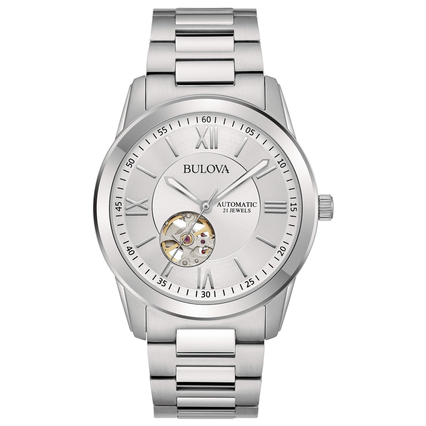Reloj Hombre Automático Corazón Abierto 96A280