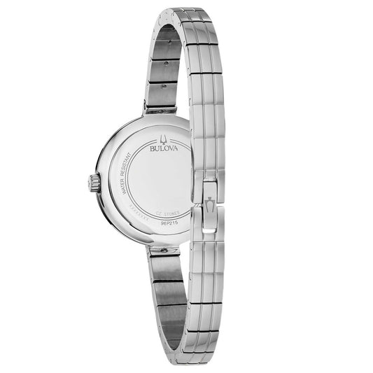 Reloj Rhapsody Acero y Negro Mujer 96P215