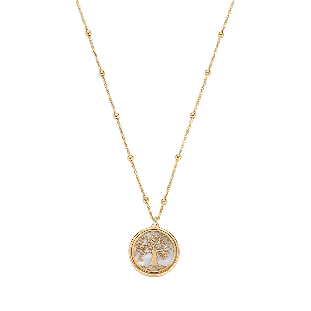 CLALCUG3 Collar Árbol de la Vida Dorado