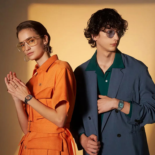 Orologio in Metallo e Azzurro AQ-800EC-2AEF