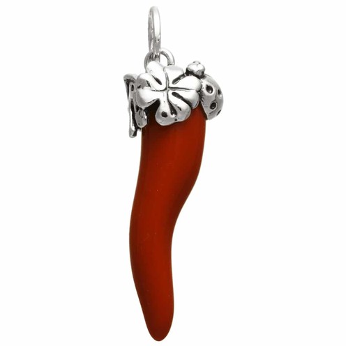 Charm Corno Rosso Quadrifoglio 10986