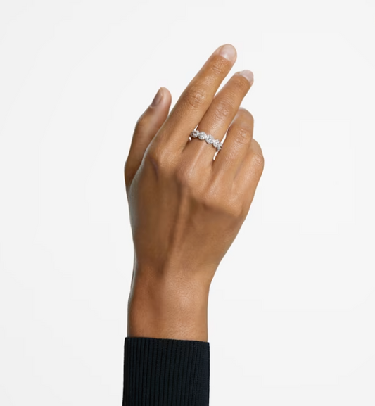 Anillo Constella Redondo Pavé Blanco 5636268