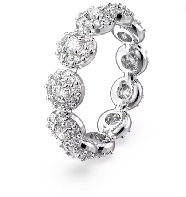 Anillo Constella Redondo Pavé Blanco 5636268