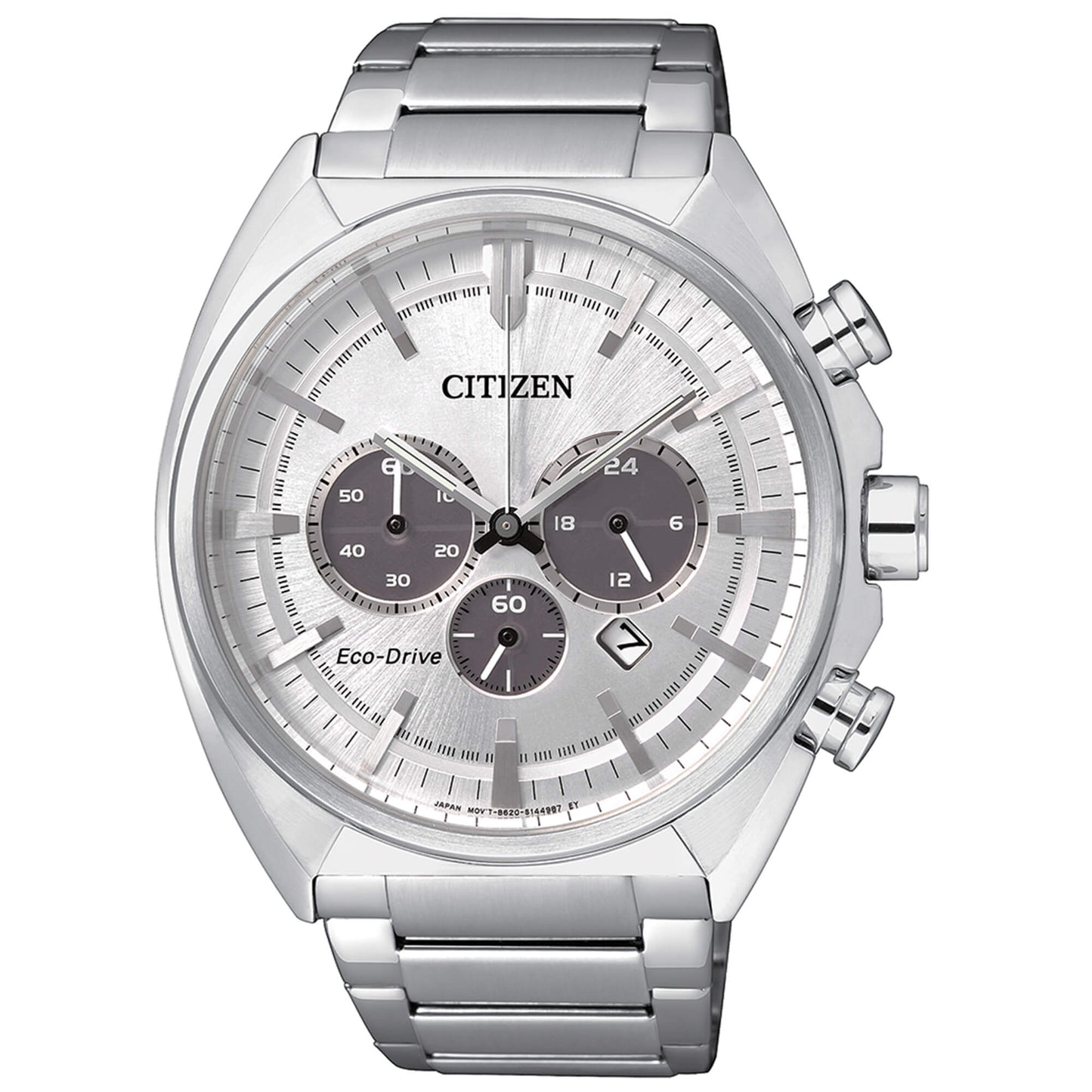 Reloj Metropolitan Hombre Chrono Acero y Blanco CA4280-53A