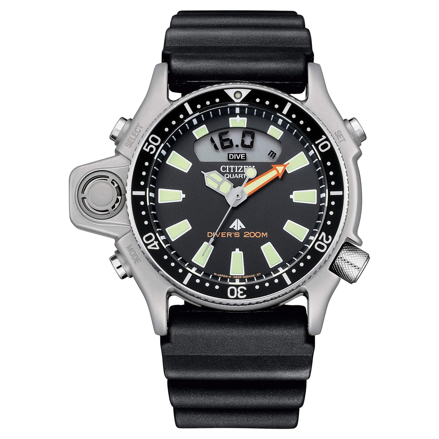 Reloj Aqualand Hombre I Acero y Negro JP2000-08E