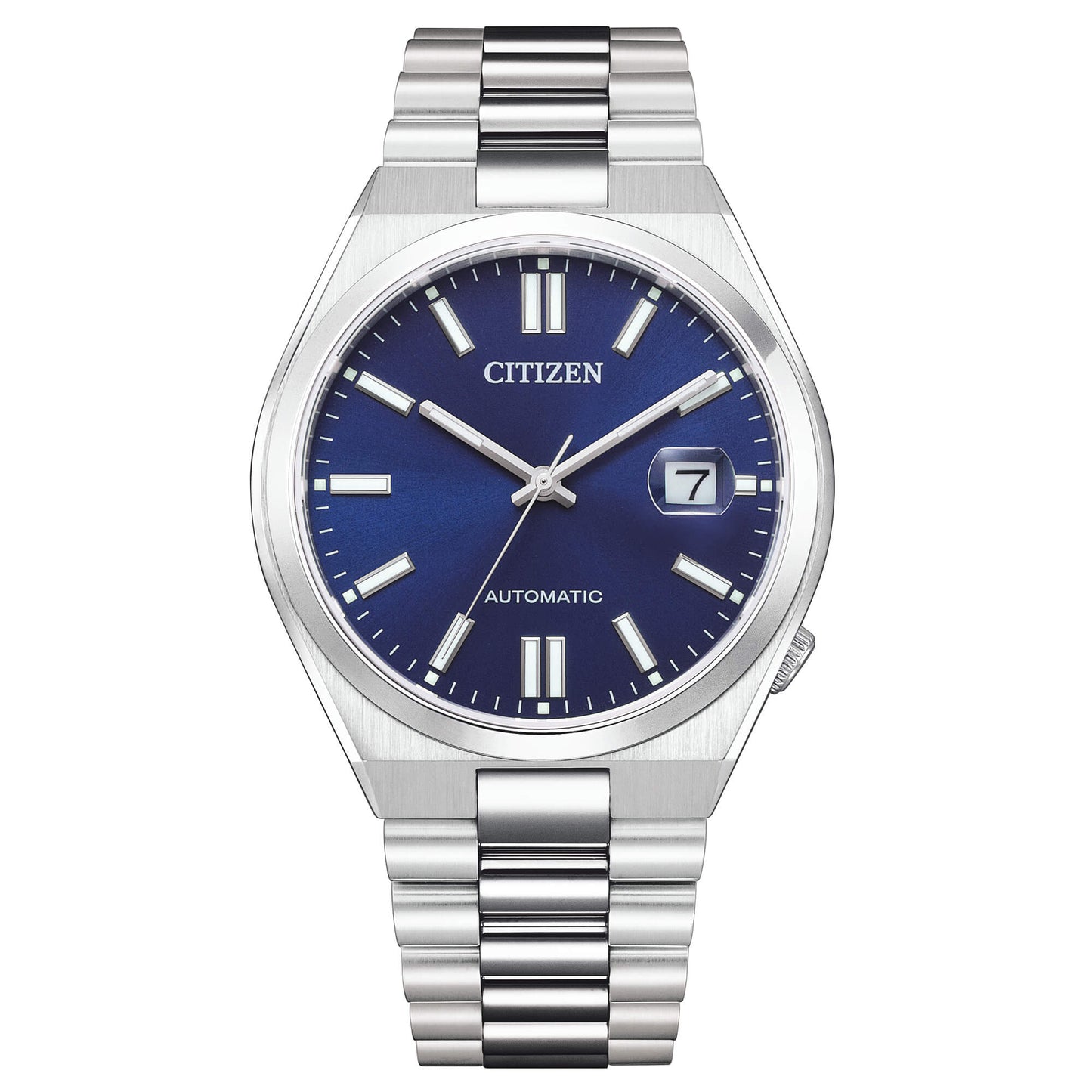 Orologio Uomo Tsuyosa Automatico Acciaio e Blu NJ0150-81L
