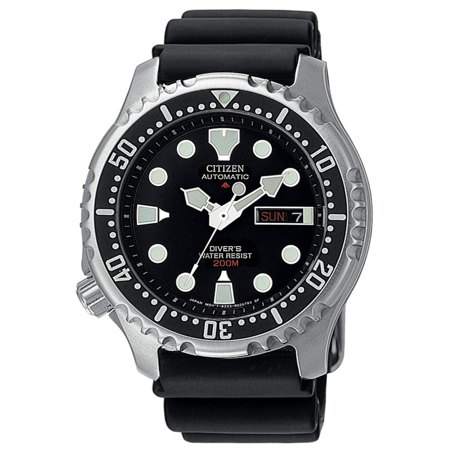 Orologio Uomo Automatico Promaster Gomma Nera e Acciaio NY0040-09E