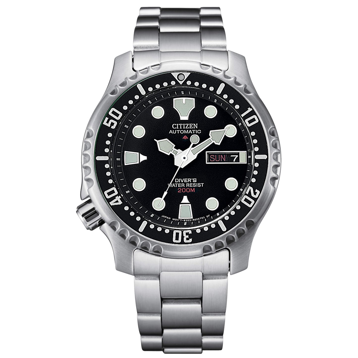 Promaster Reloj automático para hombre de acero y negro NY0040-50E