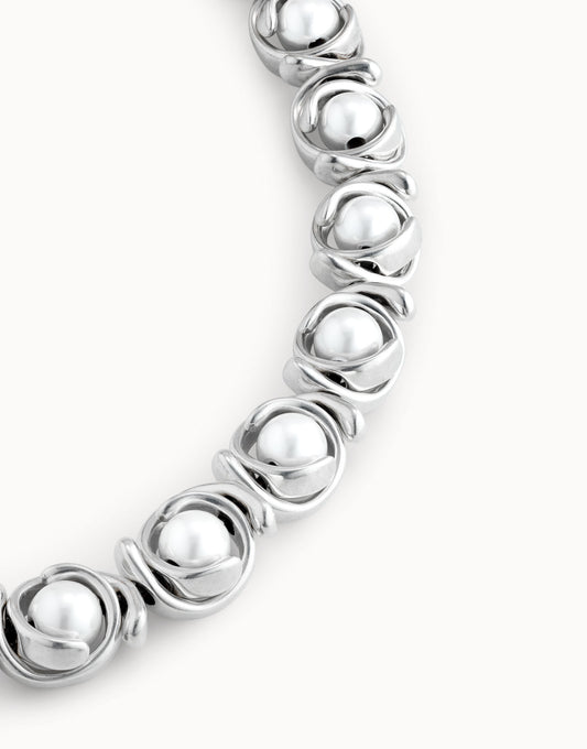 Collana Double Moon COL1717BPLMTL