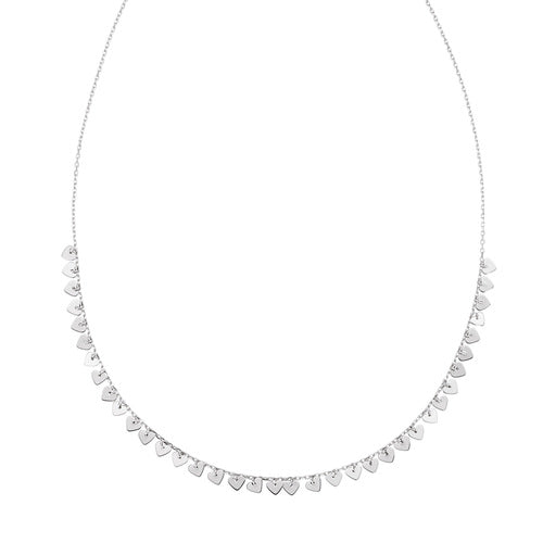 CLHMB Collar de araña de plata