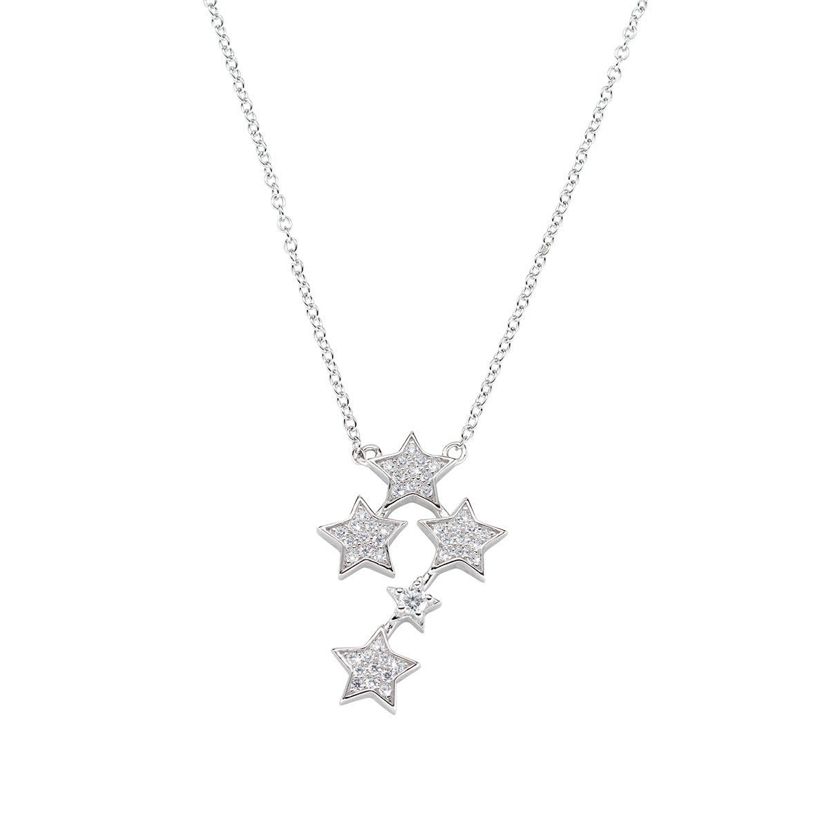 Collar de diamantes con cruz del sur CLMCDSBBZ