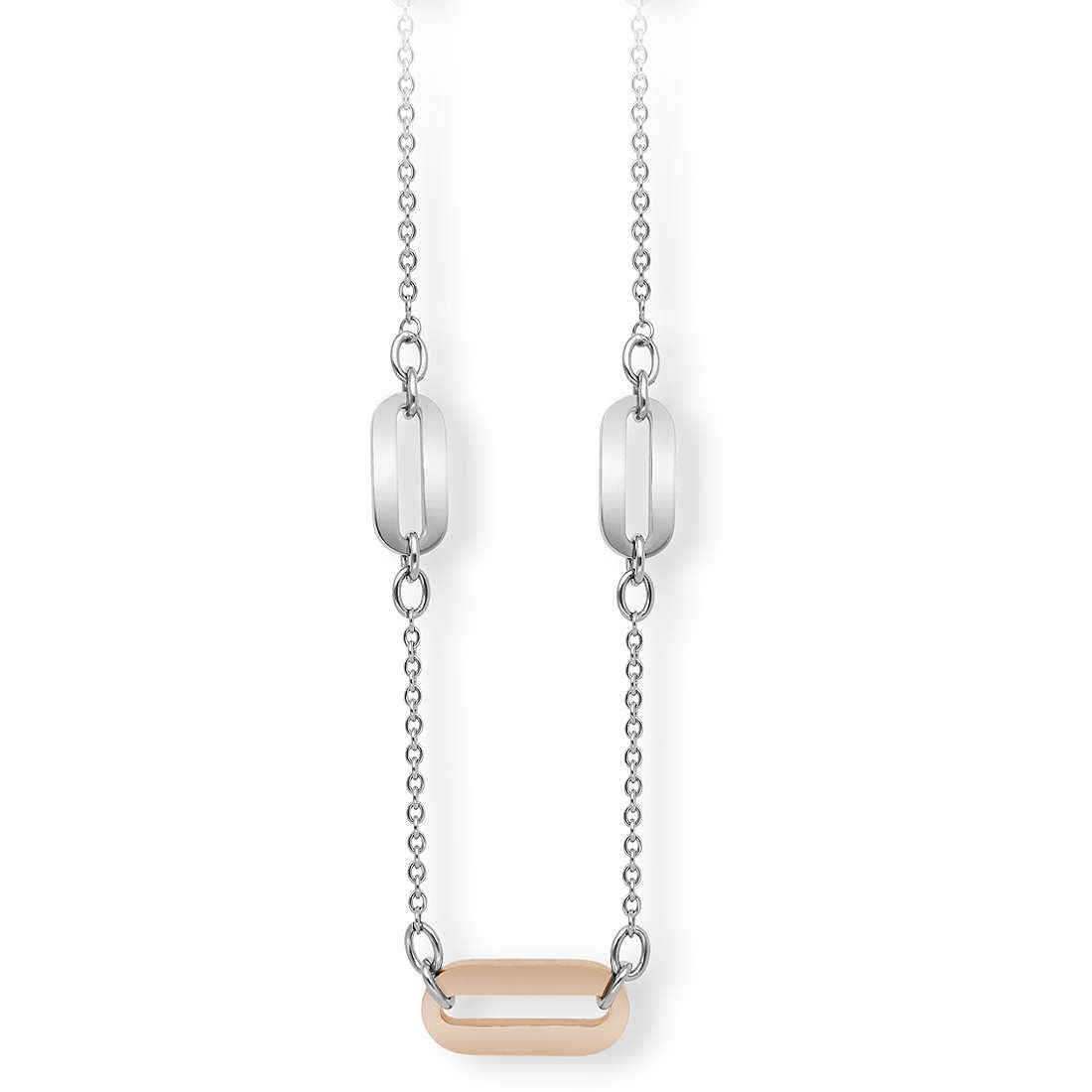 Collar Beverly Hills en Acero y Pvd Rosé 251746