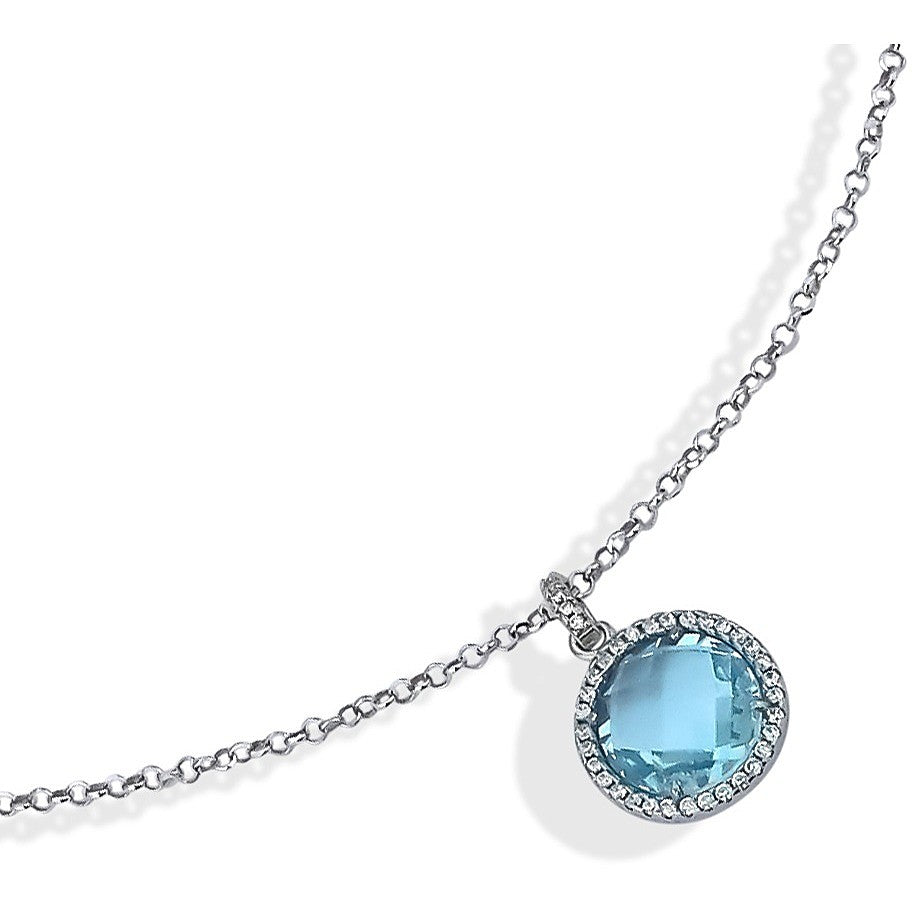 Collar Sharada Aguamarina XGR651