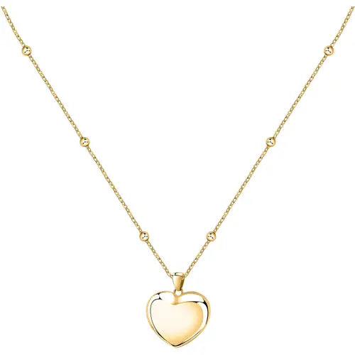 Collana Istanti Dorata con Cuore SAVZ02