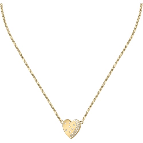 Collana Passioni Dorata Cuore SAUN04