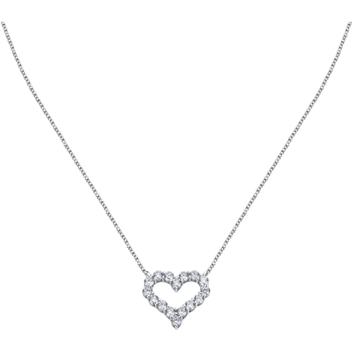 Collana Tesori con Cuore e Zirconi SAIW128