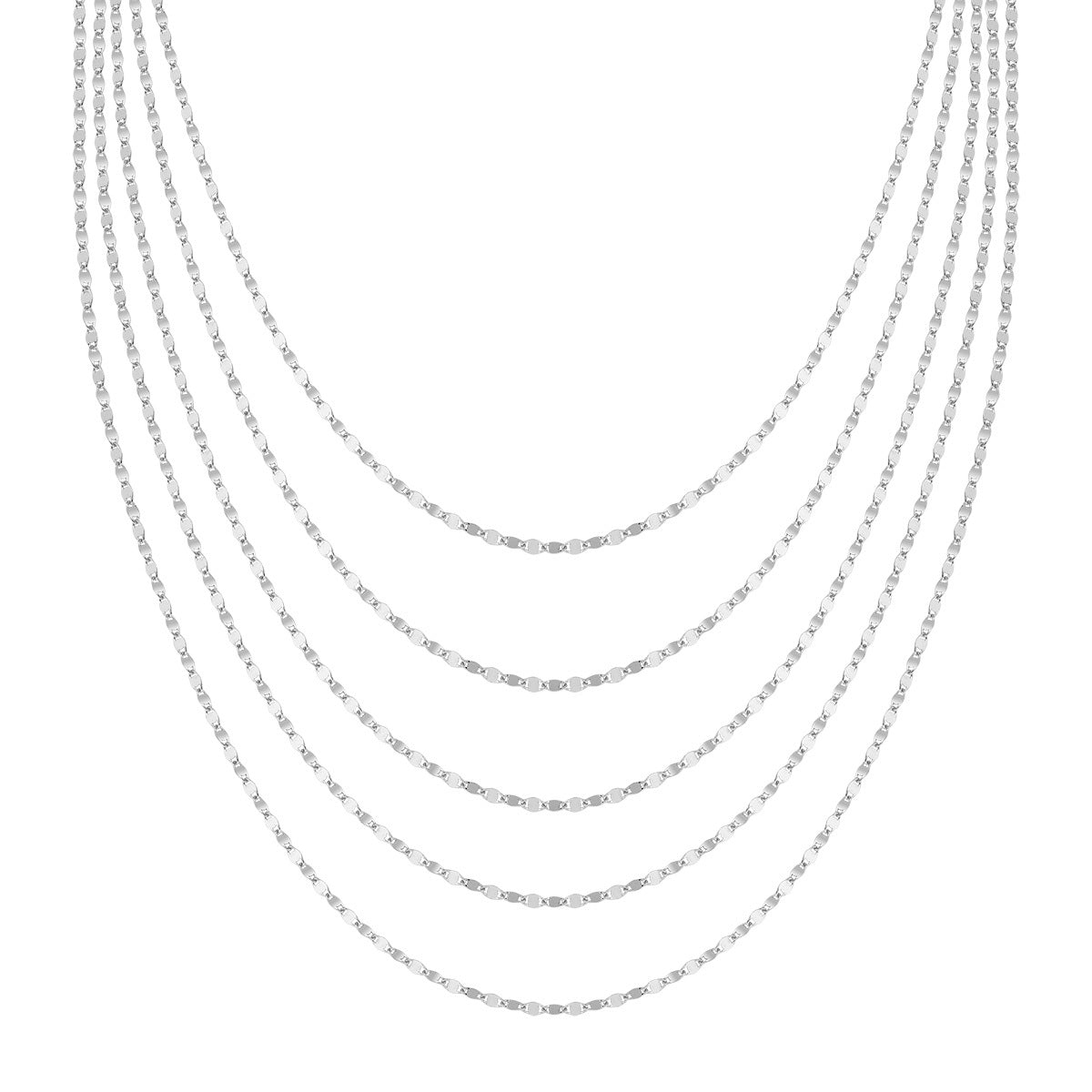 Collar Elegance Rodio CLMFSP5B