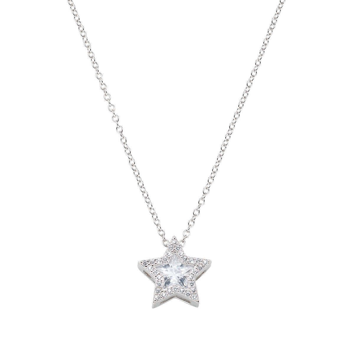 Collar Estrella Blanca CLPSTBBBZ