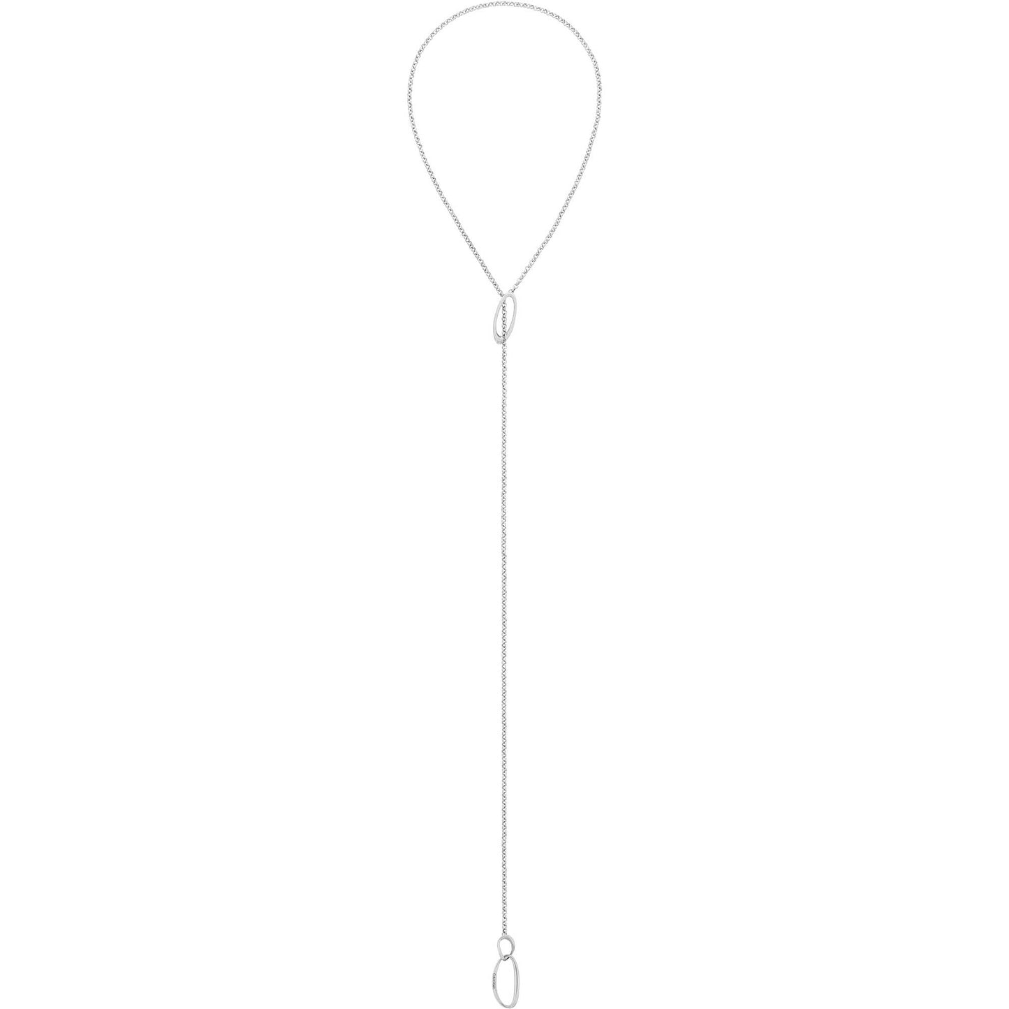 Collana Sculptural Playful Organic Shapes 35000356
