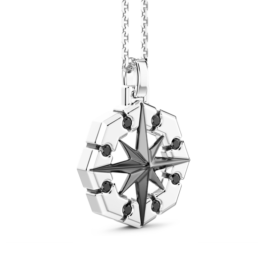 Collana Uomo Insigni Rosa dei Venti ESC122