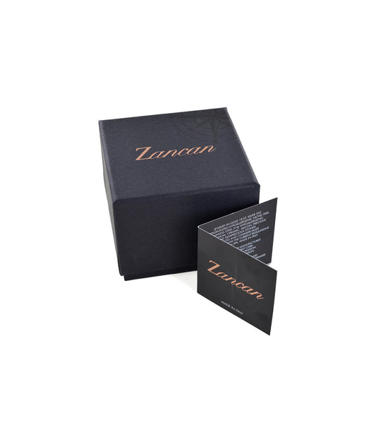 Collar de Hombre con Rosa de los Vientos y Espinelas Negras EHC015-2