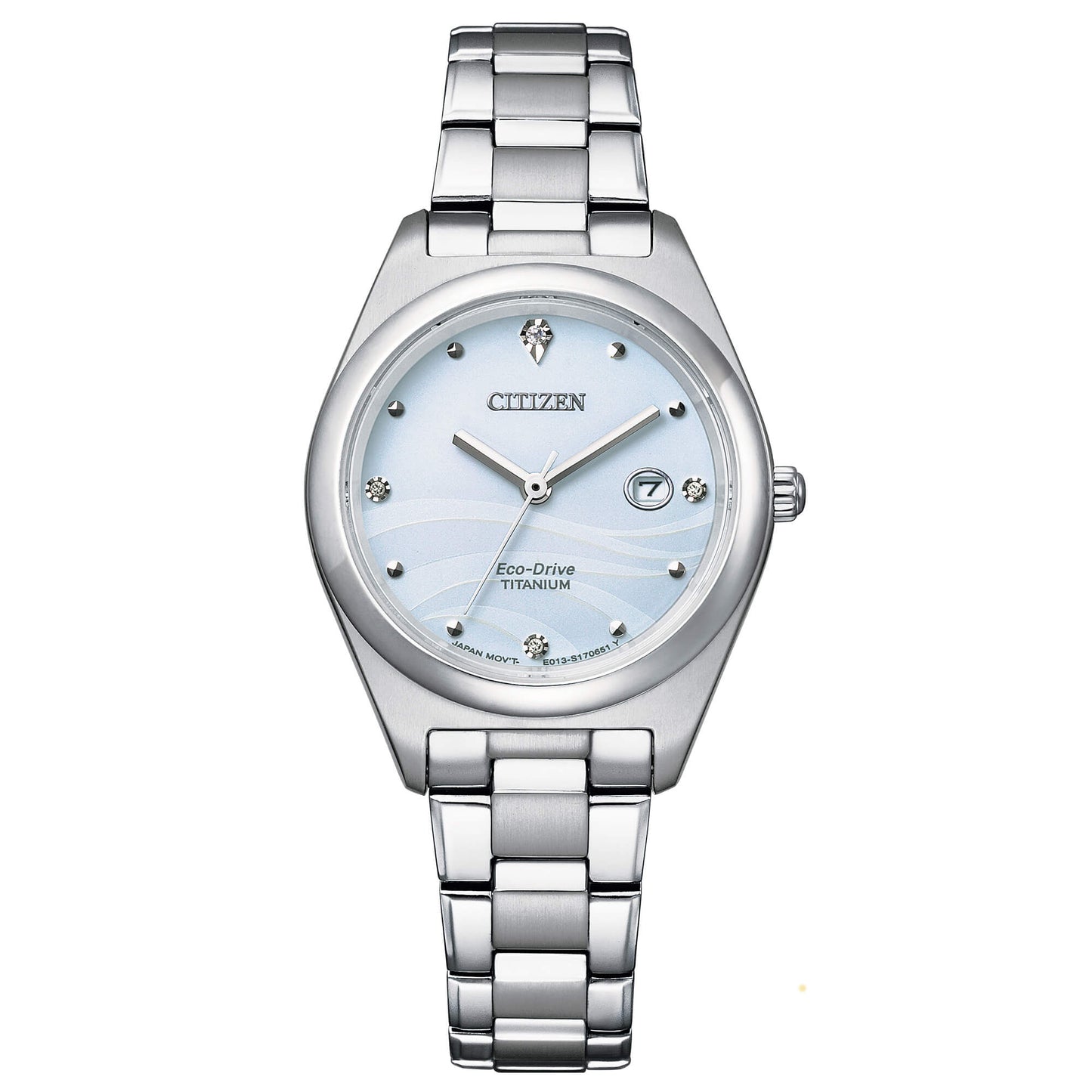 Reloj Lady Super Titanio y Cristal de Zafiro EW2600-83A
