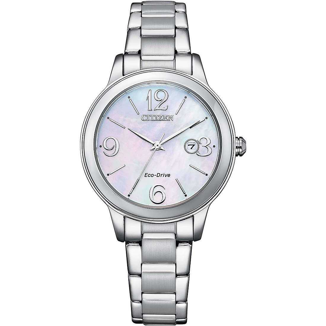 Reloj De Mujer De Acero Dama Y Nácar EW2620-86D