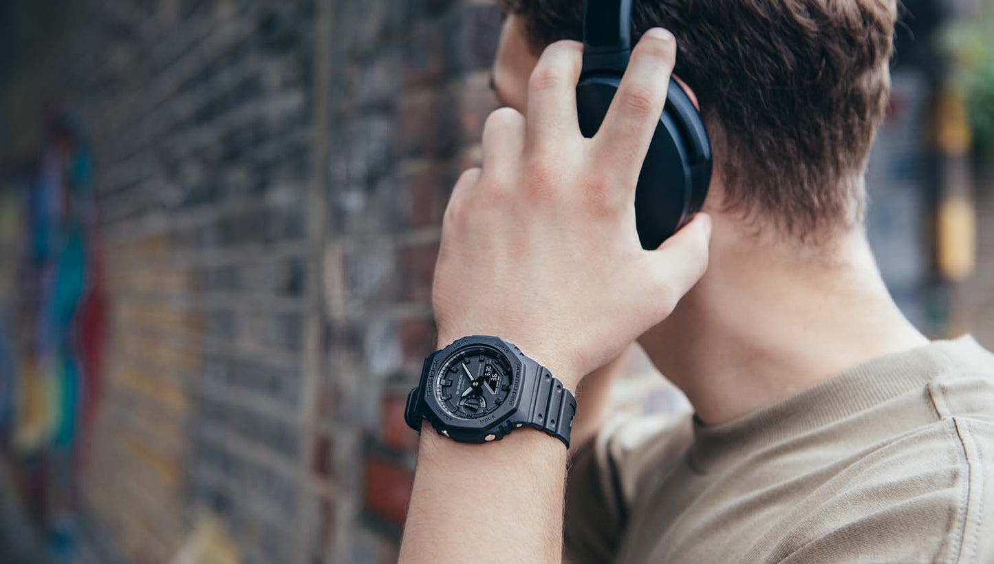 Orologio Uomo G-Shock Nero GA-2100-1A1ER