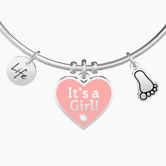 Bracciale Cuore It's A Girl 731710