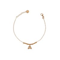 Pulsera I Sogni Son Desideri Redondeada Rosa Carruaje BR-002 CAT CAR